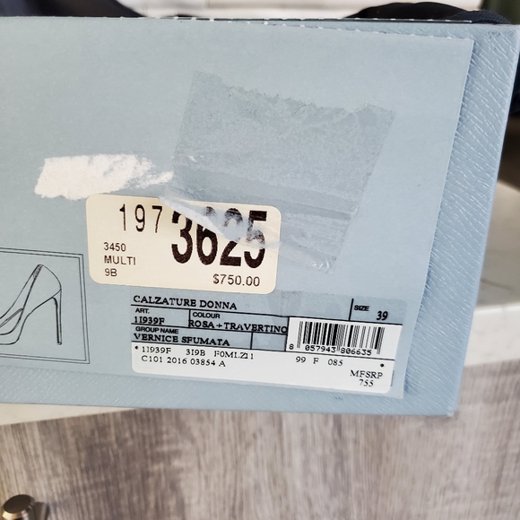 Prada SE Ombre Patent Pumps - Picture 3 of 7